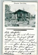 Schweizer Senn-Hütte Berghütte 1899
