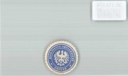 99084 O5000 Erfurt Siegelmarke Koen. Preuss. Amtsgericht