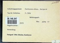 27472 W2190 Döse FOTO KEINE AK Foto montiert auf Karton Kurpark