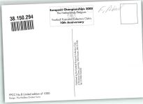 Fußballeuropameisterschaft EURO 2000 in den Niederlanden/Belgien Fußball Werbe AK