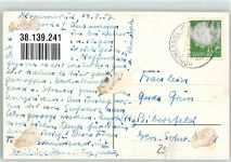 26434 W2942 Schillig 1957 Gebrauchsspuren Leuchtturm Roter Sand Horumsersiel