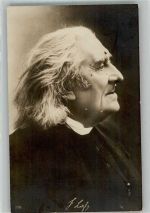 Portrait des Komponisten Liszt, F. 1918