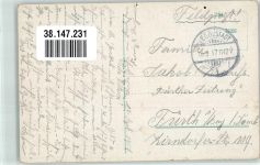 85049 W8070 Ingolstadt , Donau 1917 Foto AK Hauptwache Geschäft Feldpost WK I