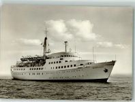 M.S. Bremerhaven Deutsche Schiffspost Bremer Helgoland Dienst Seebäderschiff
