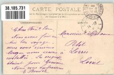 Monte Carlo 1905 Foto AK Le Casino Briefmarke Bildseite
