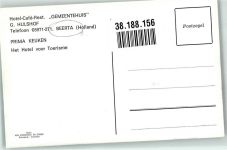 9686 Beerta Foto AK Geschäft Hotel Cafe Gasthaus Gementehuis