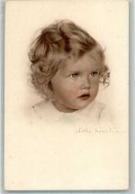 Kinderköpfe Serie 226/2 W.H.H. Herrlich, Lotte Künstlerkarte