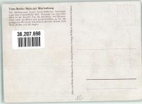 56862 W5587 Pünderich Künstlerkarte Vom Reiler Hals zur Marienburg