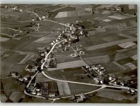 84155 W8318 Bonbruck Foto AK Fliegeraufnahme Kirche