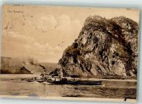 Loreley Raddampfer Rheinschiff 1913