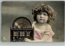Kind Vogelkäfig S. 261-3984 Rotophot 1907 Foto AK