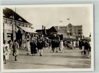 25980 W2280 Westerland Foto AK Strandpromenade Sylt