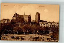 23966 O2400 Wismar , Meckl - St. Georgenkirche Marienkirche