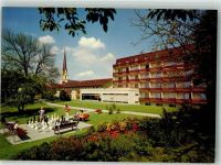 W8210 Prien a. Chiemsee Kurklinik Kronprinz Schach Foto AK