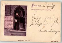 95444 W8580 Bayreuth 1898 - Konfirmation Kirche Ort lt. Stempel