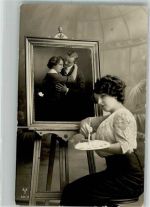 Frau B.B. J. 304-2 Staffelei 1915