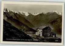 Patscherkofelhaus Foto AK Hüttenstempel