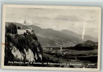 8903 Lassing-Kirchdorf Foto AK Burg Strechau