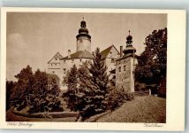 Jablone v Podjestedi Deutsch-Gabel Foto AK Schloss Lämberg