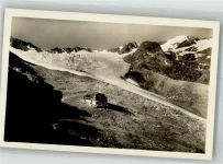 Vernagthütte 1928 Foto AK Hüttenstempel