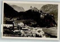 5450 Werfen Foto AK Burg Veste Hohenwerfen