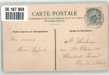 63320 Montaigut-le-Blanc 1905 Foto AK
