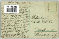 99423 O5300 Weimar , Thür 1916 - Reiterdenkmal Großherzog Carl-August