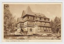 Herzoglichen Spießberghaus-Hotel bei Friedrichroda. 1941 Feldpost kleiner Knick an der linken unteren Ecke , sonst gut erhalten