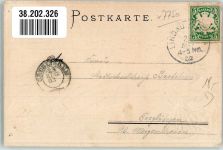 88662 W7770 Nußdorf , Bodensee 1902 Prägedruck Bodensee Vogelschau