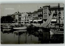 Crikvenica Foto AK Hafen Geschäft