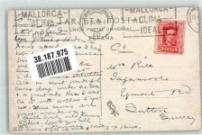 Palma Mallorca 1928 Foto AK Höhle La Foca