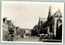 2001 Haarlem 1960 Foto AK Denkmal Auto Grote Markt Kirche