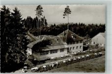 78073 W7737 Bad Dürrheim , Schwarzw Foto AK Waldcafe