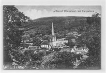 Dörrenbach bei Bergzabern. Teilansicht mit Kirche ungelaufen Sehr gut erhalten.