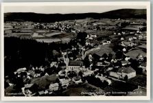 95686 W8591 Fichtelberg Foto AK Fliegeraufnahme Schneeberg Freigeg. d. R.L.M.