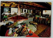 72270 W7292 Tonbach - Hotel Traube-Tonbach Speisesaal Kupferkamin