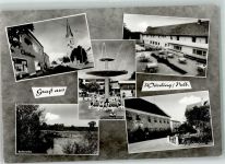 94072 W8397 Würding - Thermalschwimmbad Badeweiher Gasthaus Post