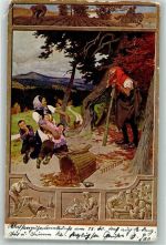 Rübezahl Märchen Nr. 15 Hey, Paul 1916 Künstlerkarte