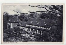 Recklinghausen mit Jugendherberge Oer gelaufen, mit Marke und Stempel von 1938. Gute Erhaltung.