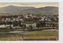 Warmbrunn - Cieplice Slaskie-Zdrój / Kreis Hirschberg - Jelenia Góra im Riesengebirge. Karte beschrieben Rückseite leicht stockfleckig, sonst gut erhalten