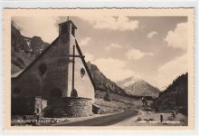 6754 Langen a. Arlberg - Kirche in ungelaufen Sehr gut erhalten.