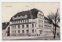 Bautzen mit Museum gelaufen von 1912. Gute Erhaltung.