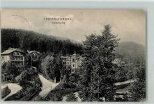 99894 O5804 Friedrichroda 1907 - Vorderbüchig Villen