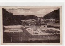 Leutenberg i. Thür. mit Städt. Schwimmbad gelaufen von 1928. Gute Erhaltung.