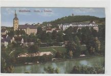 Waldheim mit Kirche und Schulen ungelaufen Top Erhaltung.