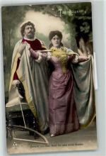 Tannhäuser Darsteller Photochemie Serie 4171-5 AK Wagner, R. 1907 Gebrauchsspuren