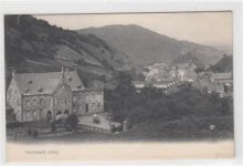 Heimbach in der Eifel. ein Einzelgebäude mit Teilansicht ungelaufen Gute Erhaltung.