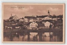 Grafenau. ein Blick auf die Kirche gelaufen. Leicht bügig, sonst gut erhalten