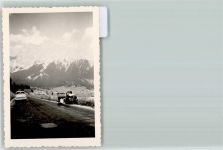Zuspitzgebiet Motorrad 1955 Privatfoto KEINE AK