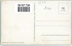 82431 W8111 Urfeld , Oberbay Foto AK Hotel Fischer am See Segelboot Walchensee Wetterstein